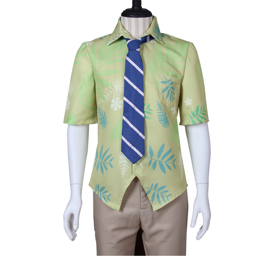 Traje de Cosplay de Nick Wilde de Zootopia - Conjunto Completo para Halloween con Orejas y Cola - Fantasia Cosera