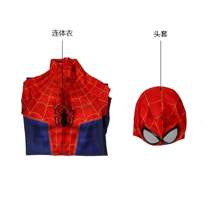 Disfraz de Spider-man Peter Parker para Niños - Traje de Superhéroe para Halloween - Fantasia Cosera