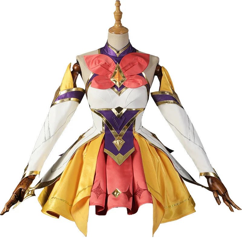 Traje de Cosplay Guardiana Estelar Seraphine de LOL para Mujer - Disfraz para Halloween y Carnaval - Fantasia Cosera