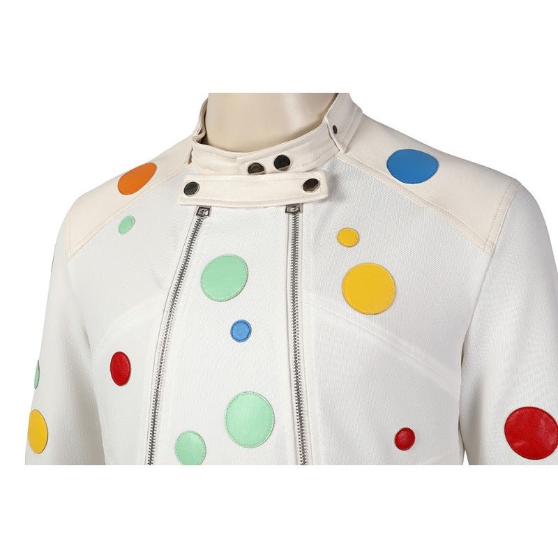 Traje de Cosplay de Polka-Dot Man de The Suicide Squad 2 para Halloween con Zapatos - Fantasia Cosera