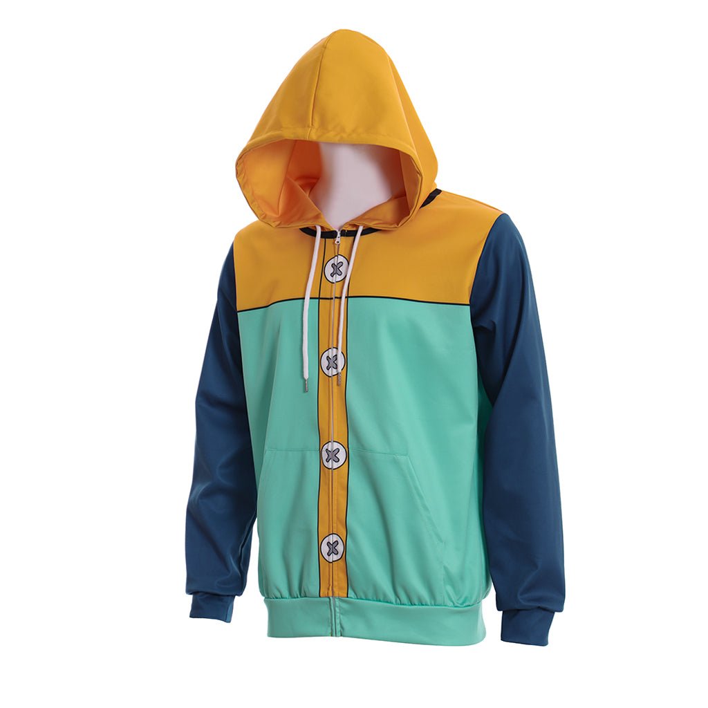 Los Siete Pecados Capitales Rey Hada Harlequin Cremallera Kpop Sudadera - Fantasia Cosera