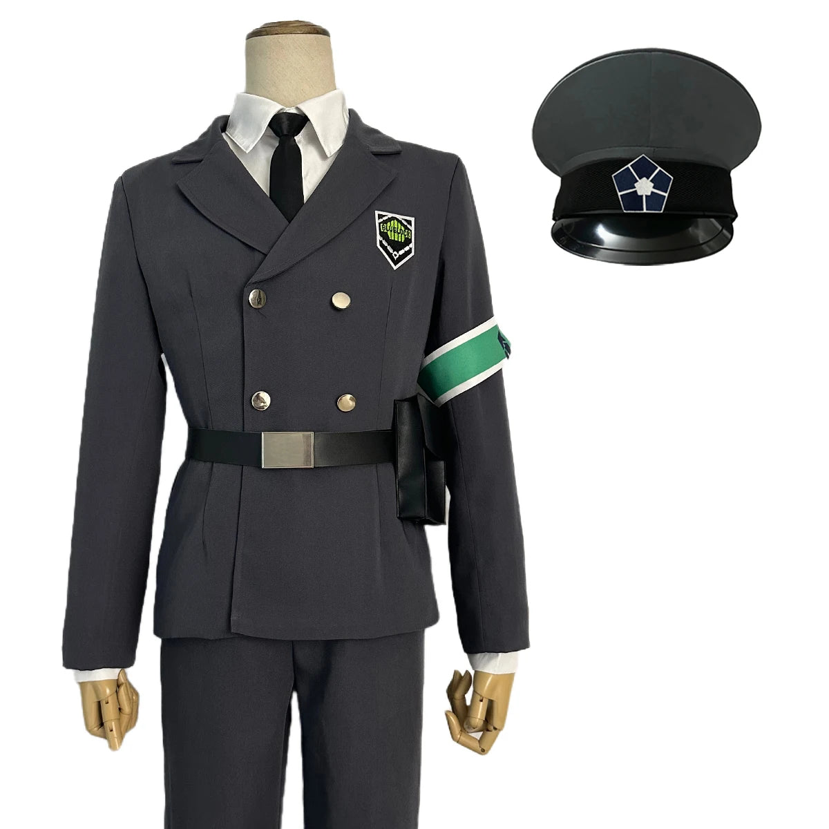 Disfraz de Cosplay de los Guardias de la Exposición de Blue Lock: Rin Itoshi, Isagi, Bachira, Nagi, Chigiri, Reo, Barou, Kunigami con Peluca y Red de Rosas - Fantasia Cosera