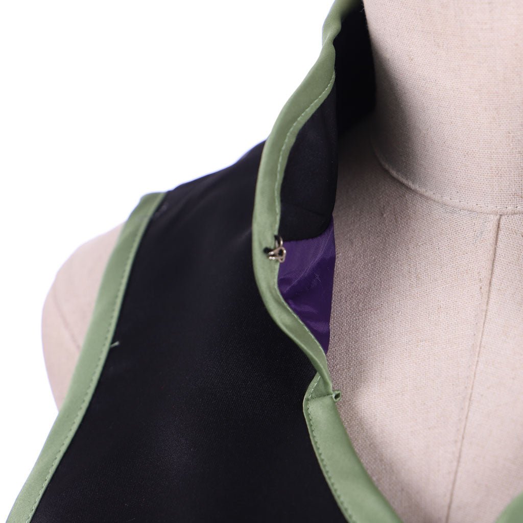 Disfraz de Cosplay Cheongsam Negro de Tao Jun de Shaman King - Fantasia Cosera