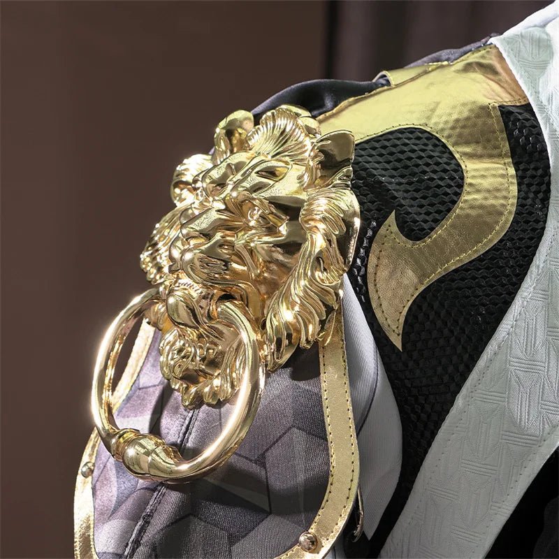 Traje de Cosplay de Jing Yuan de Honkai Star Rail - Elegante y Detallado para Hombres - Fantasia Cosera