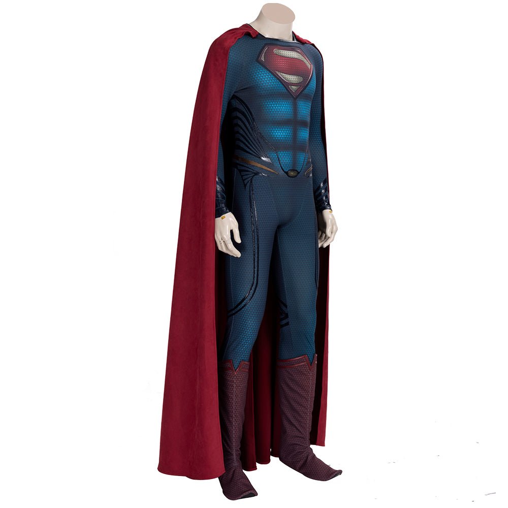 Traje de Cosplay de Superman El Hombre de Acero 2 - Réplica de Película de Alta Calidad - Fantasia Cosera