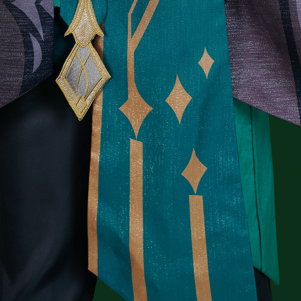 Traje de Cosplay de Alhaitham para Fans de Genshin Impact - Fantasia Cosera