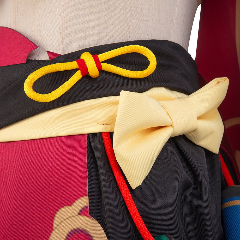 Traje de Cosplay de Yanfei de Genshin Impact - Outfit Premium Inspirado en el Juego para Fans de Anime - Fantasia Cosera
