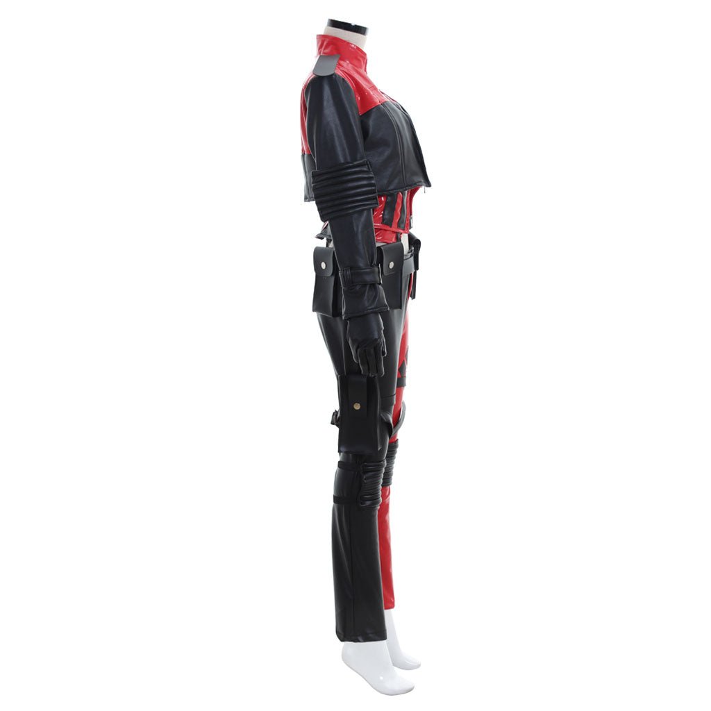Traje de Cosplay de Harley Quinn – Divertido, Feroz e Icónico Outfit de Supervillana para Mujeres - Fantasia Cosera