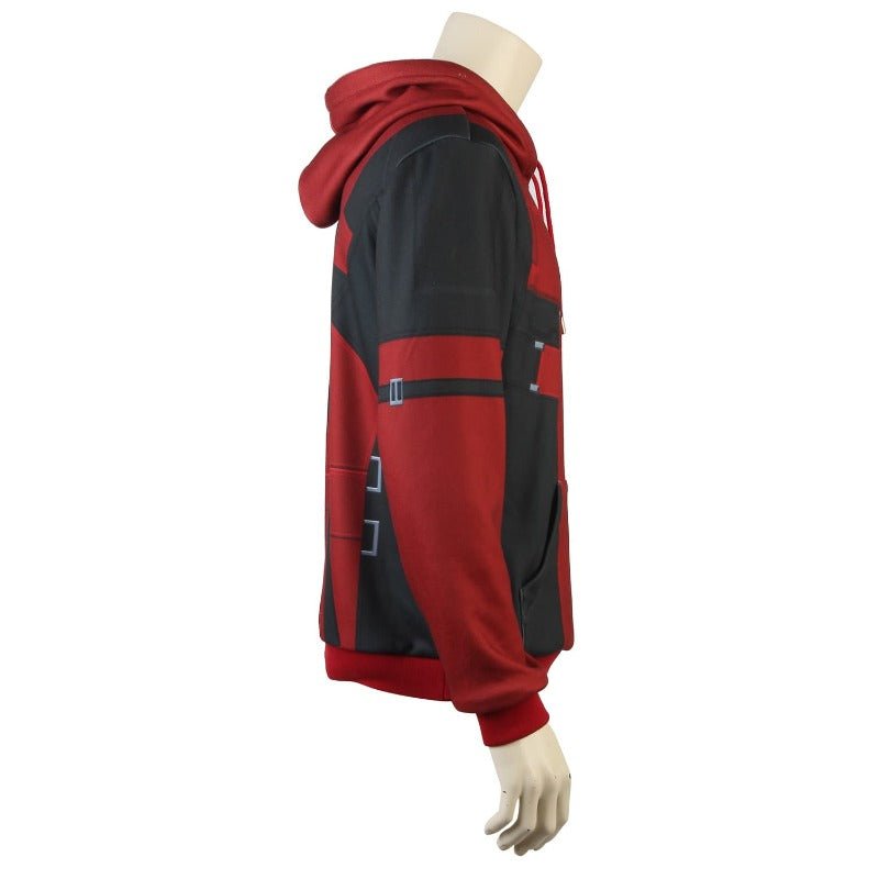 Chaqueta con Capucha Deadpool Disfraz Cosplay - Traje Cómodo y Estiloso para Fans - Fantasia Cosera