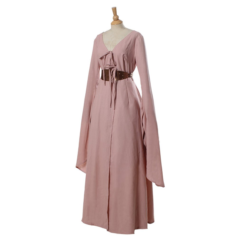 Juego de Tronos Sansa Stark Vestido Medieval Real Femenino Traje Cosplay - Fantasia Cosera