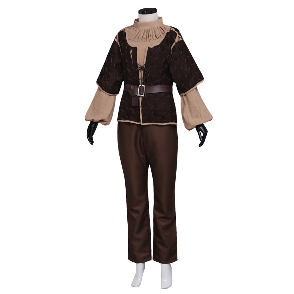Traje de Cosplay de Arya Stark para Mujeres y Niñas - Conjunto Completo para Halloween y Carnaval - Fantasia Cosera