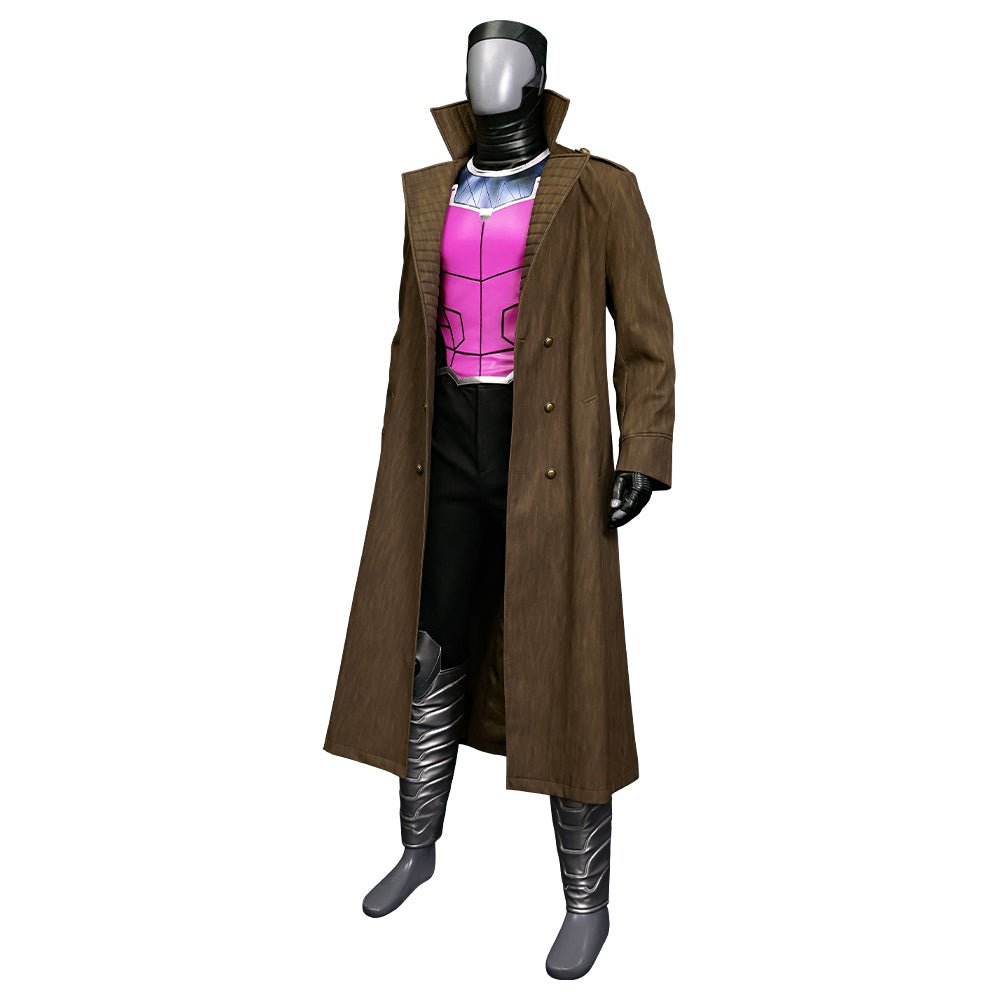 Traje de Cosplay de Gambit de Deadpool 3 - Réplica de Película de Calidad Premium - Fantasia Cosera