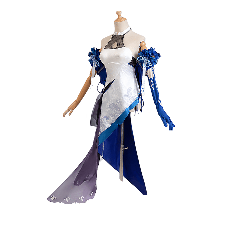 Traje Cosplay Shiroki - Esplendor del Espejo Manchado de Tinta - Fantasia Cosera