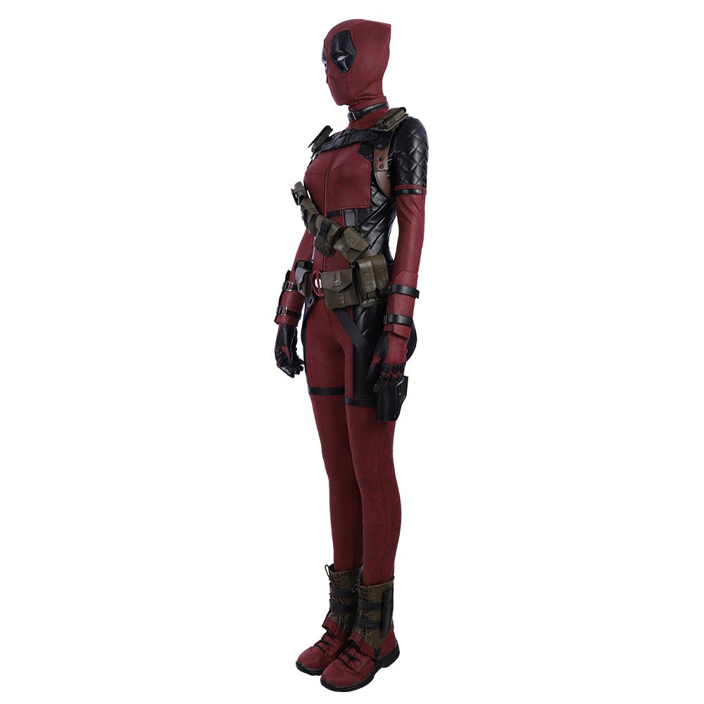 Traje de Cosplay Female Deadpool - Disfraz de Anime de Alta Calidad para Mujeres - Fantasia Cosera