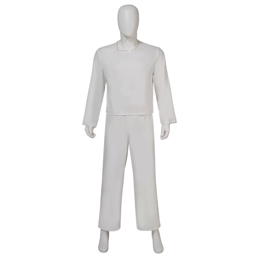 Traje de Cosplay de Power Rangers Ranger Blanco Ninja Tommy Oliver - Fantasia Cosera
