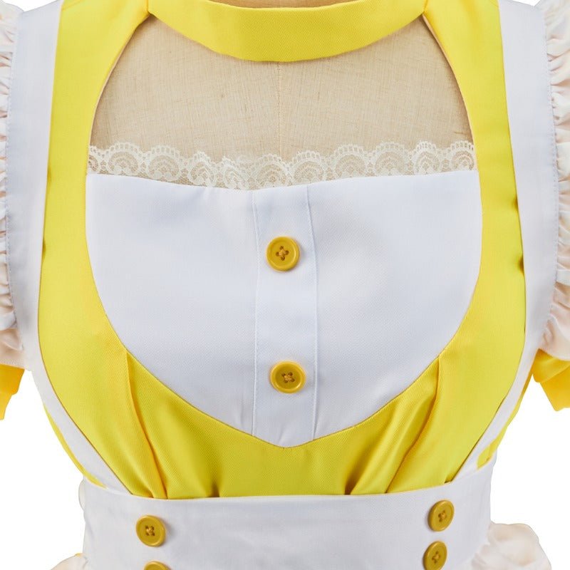 Vestido Amarillo de Cosplay Inspirado en Five Nights at Freddy's - Serie de Cosplay - Fantasia Cosera