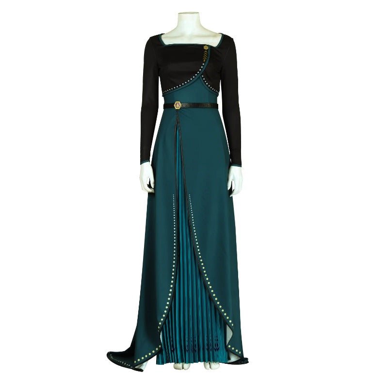 Traje de Cosplay de Anna de Frozen - Vestido de Anime de Alta Calidad para Entusiastas del Cosplay - Fantasia Cosera