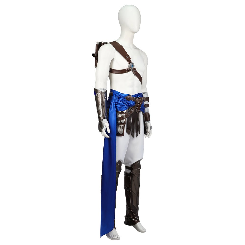 Traje de Cosplay de Sargón de Prince of Persia: The Lost Crown - Conjunto Completo - Fantasia Cosera