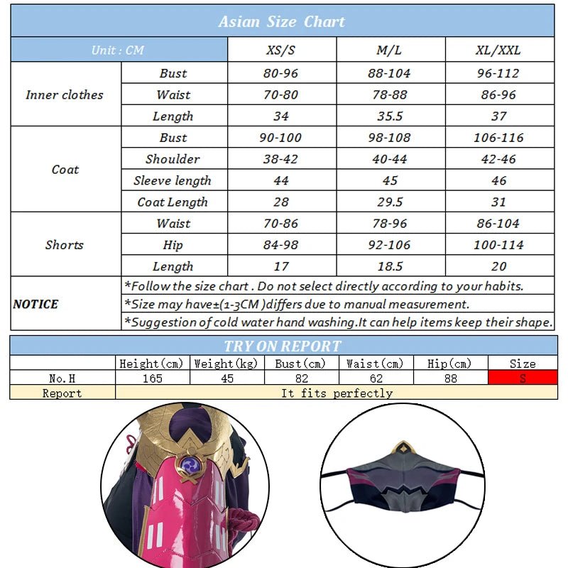 Disfraz de Kuki Shinobu de Genshin Impact para Halloween y Fiestas Temáticas - Conjunto Completo para Mujer - Fantasia Cosera