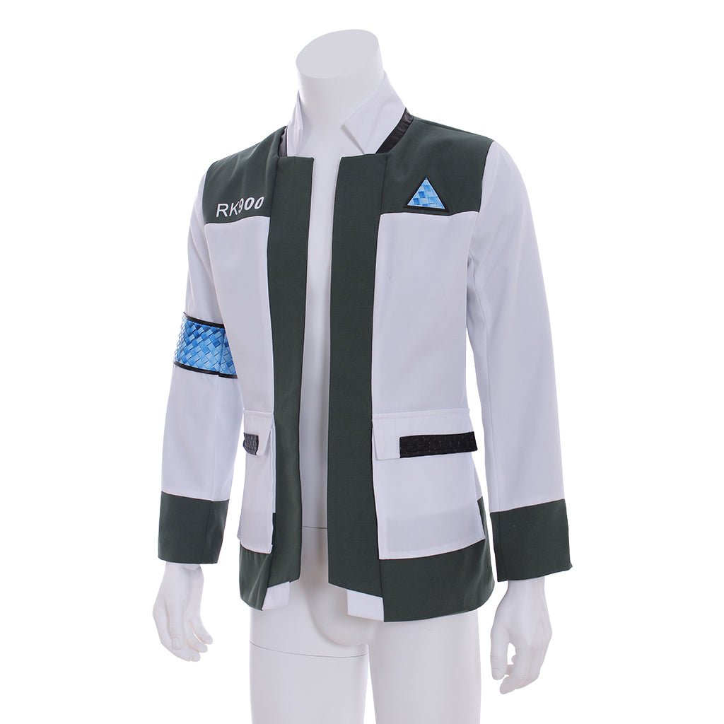 Detroit: Conviértete en Humano Connor RK900 Chaqueta de Cosplay para Hombres Adultos | Serie de Cosplay de Juego - Fantasia Cosera