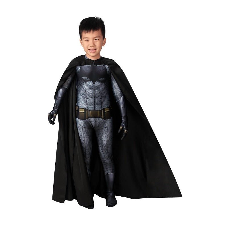 Traje de Cosplay de Batman para Niños - Jumpsuit Cuerpo para Halloween - Fantasia Cosera