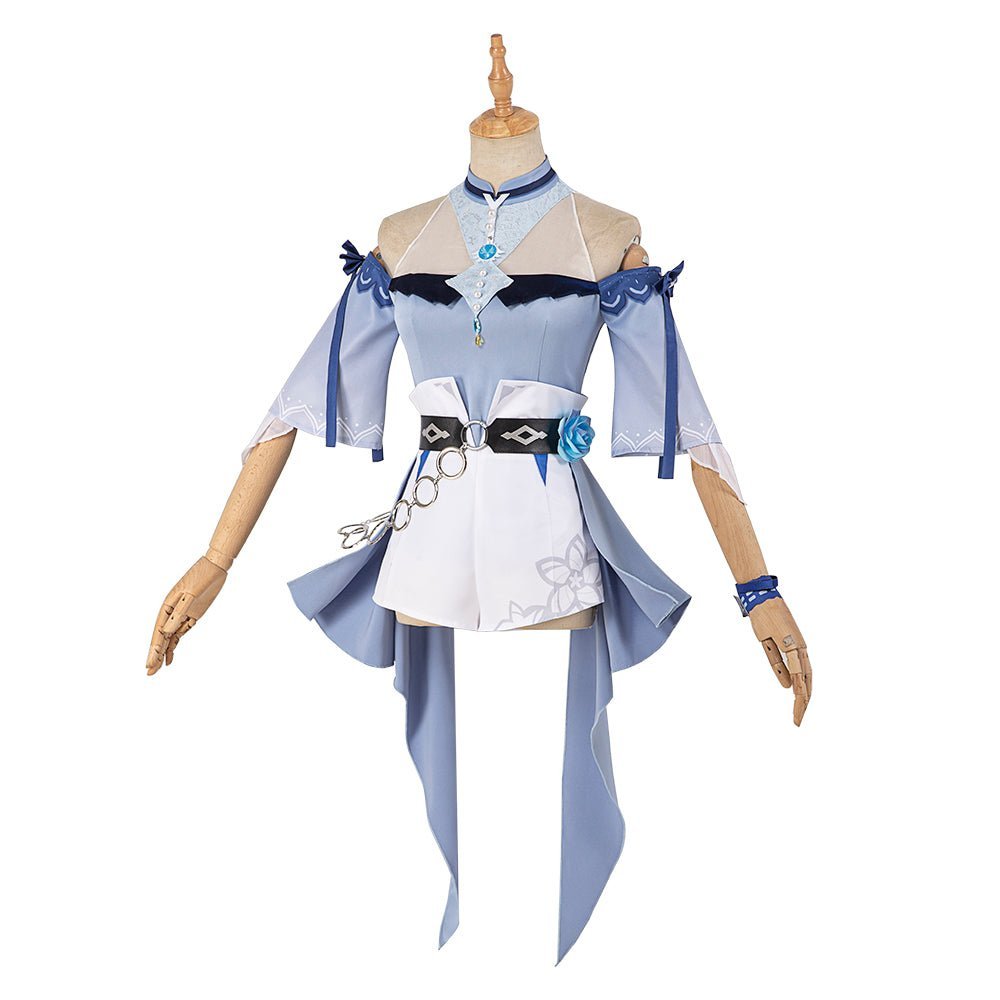 Traje de Cosplay de Jean de Genshin Impact – Traje de Baño de Verano para Niñas y Mujeres - Fantasia Cosera