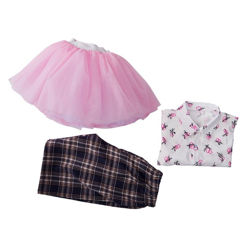 Traje de Ace Ventura para Cosplay - Conjunto de Tutú Rosa para Adultos | Halloween y Fiestas Temáticas - Fantasia Cosera