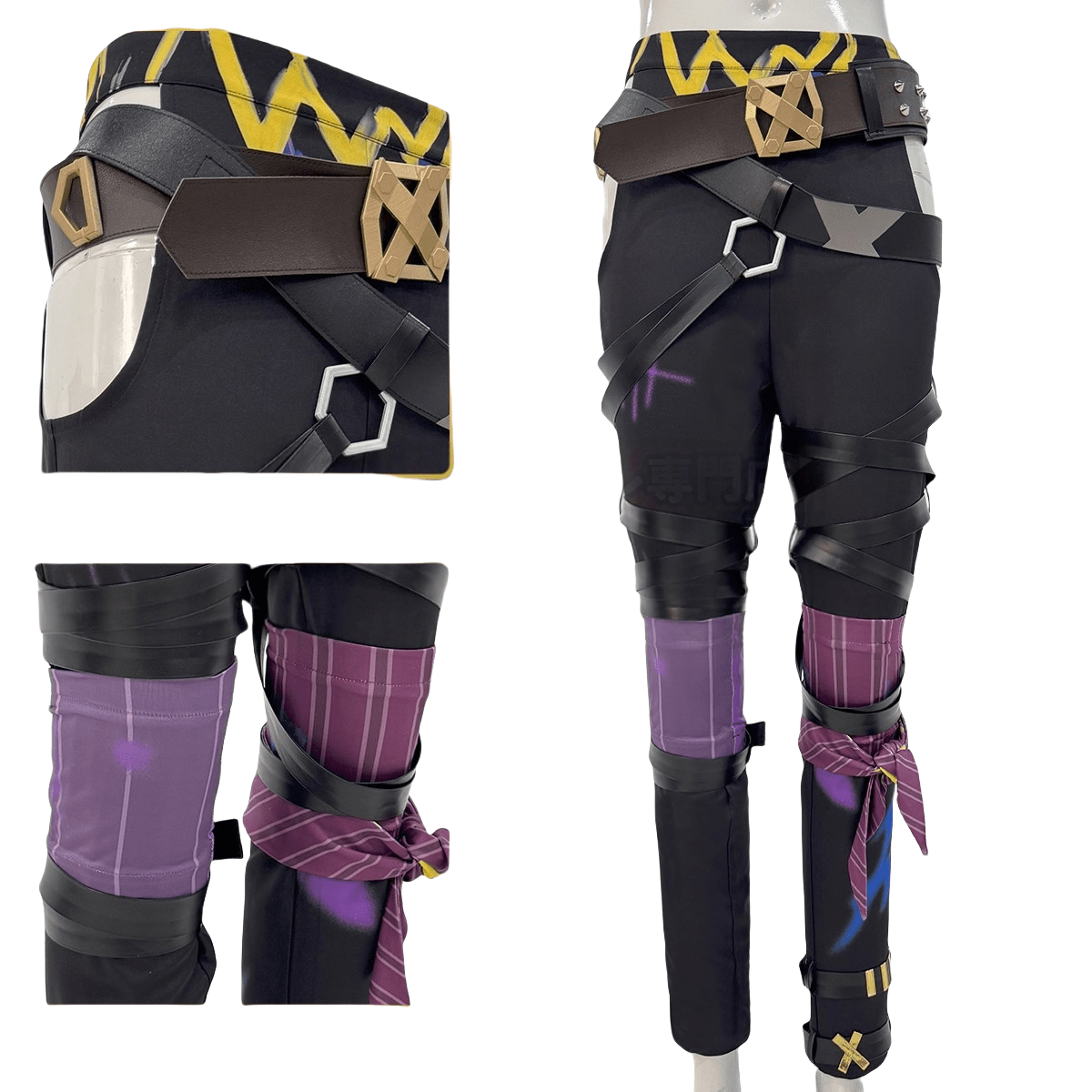 Traje de Cosplay de Jinx de Arcane League of Legends - Calidad Premium - Fantasia Cosera