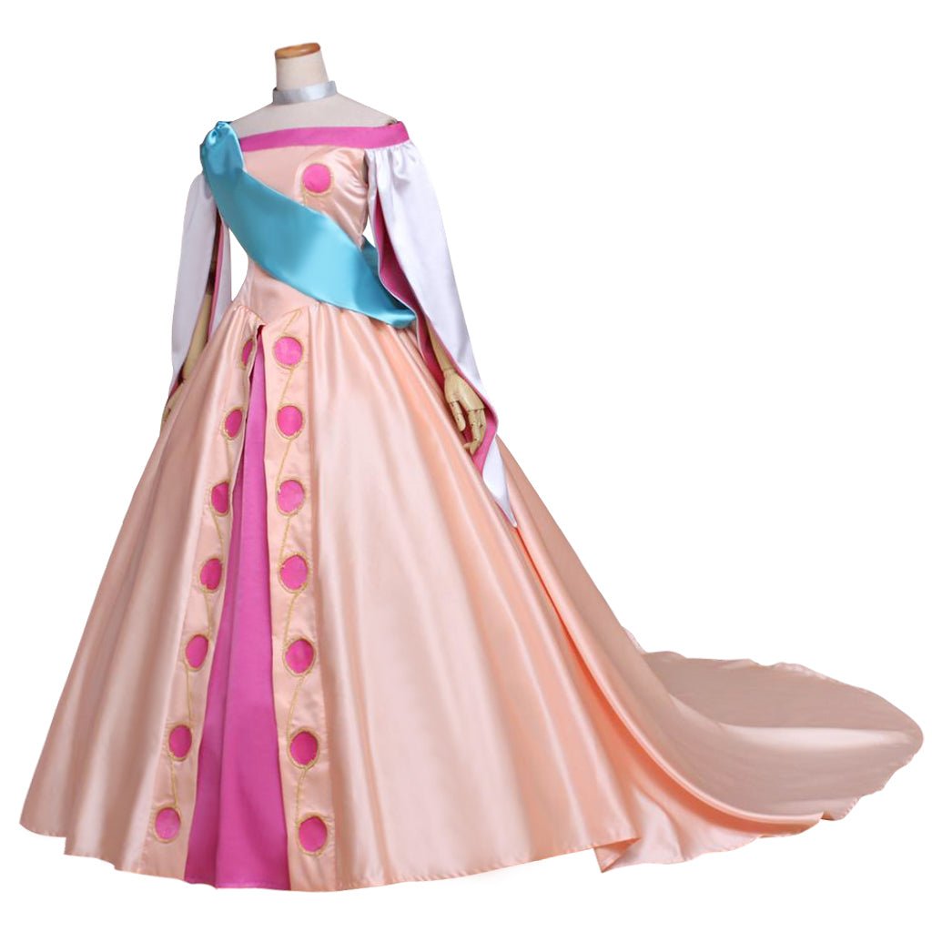 Vestido de Cosplay de Princesa Anastasia | Elegante Vestido Inspirado en Disney para Mujeres en Eventos y Cosplay - Fantasia Cosera