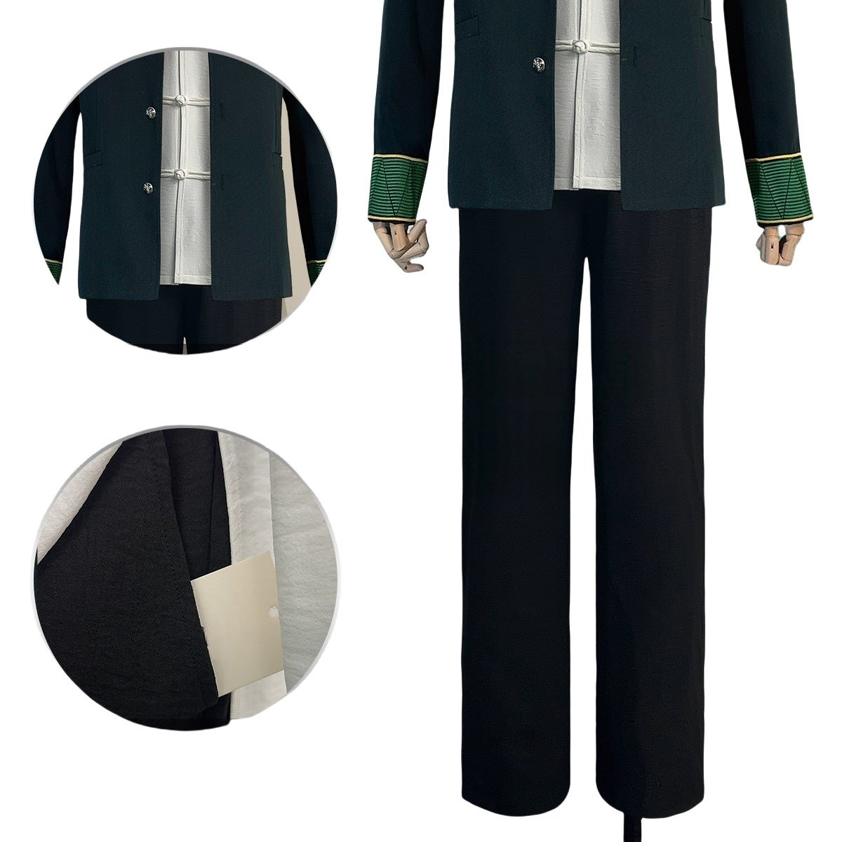 Traje de Cosplay Wind Chime Boy - Sakura Haruka, Su Fang Falcon - Fantasia Cosera