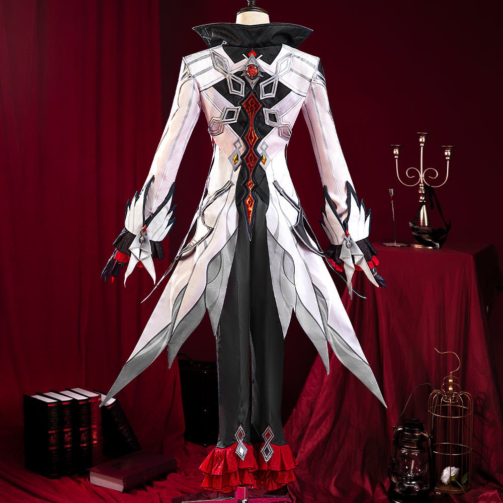 Traje de Cosplay de Arlecchino de Genshin Impact - Ideal para Fans de Los Fatui Harbingers - Fantasia Cosera
