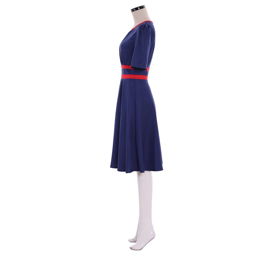 Traje de Cosplay de Margaret/Peggy Carter para Mujer - Fantasia Cosera