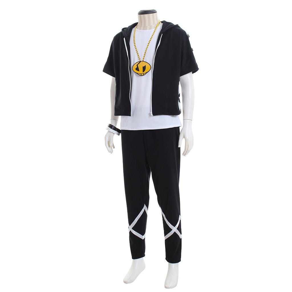 Chaqueta de Cosplay de Guzma de Pokémon Sol y Luna - Fantasia Cosera