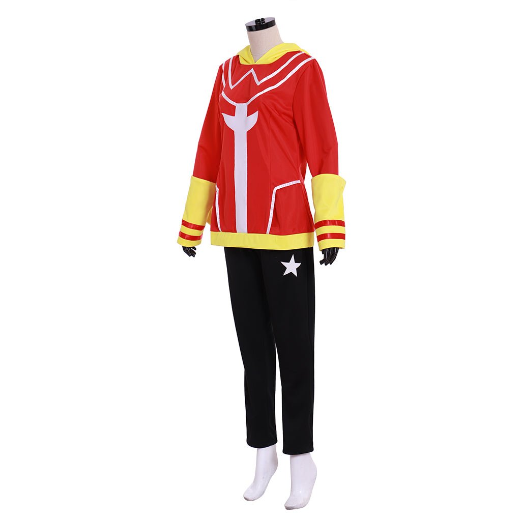 Chaqueta Roja de My Hero Academia, Disfraz de Cosplay de Izuku Midoriya - Fantasia Cosera