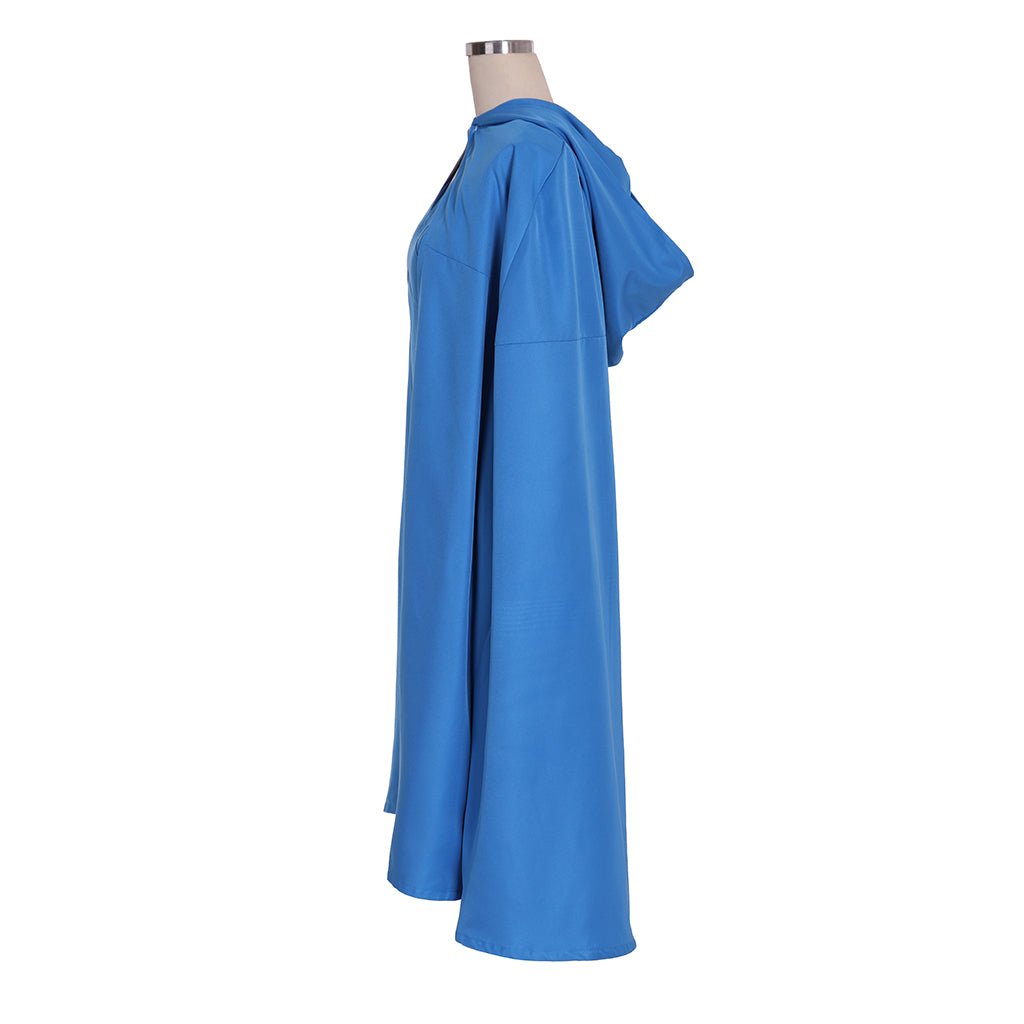 Traje de Cosplay de Daenerys Targaryen Vestido Azul con Capa para Mujer - Fantasia Cosera
