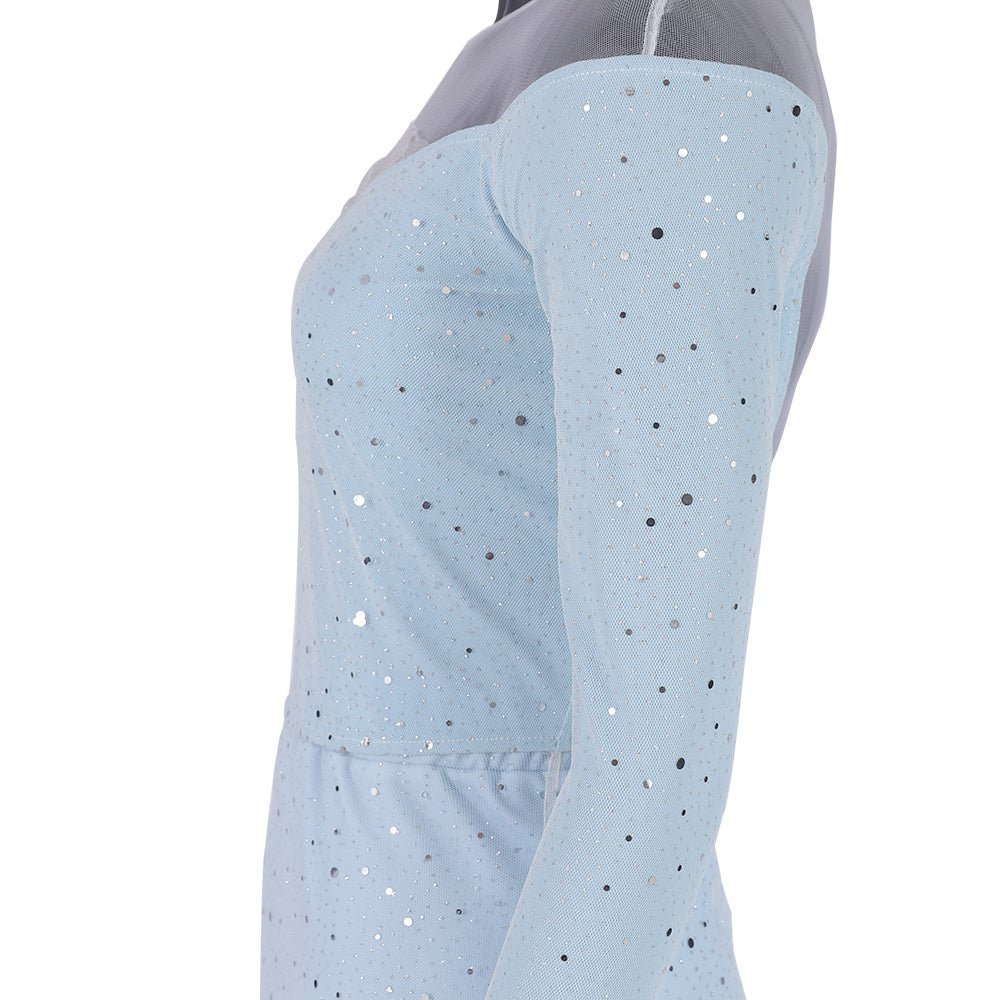 Traje de Cosplay de Elsa de Frozen 2 - Réplica Premium de la Película - Fantasia Cosera