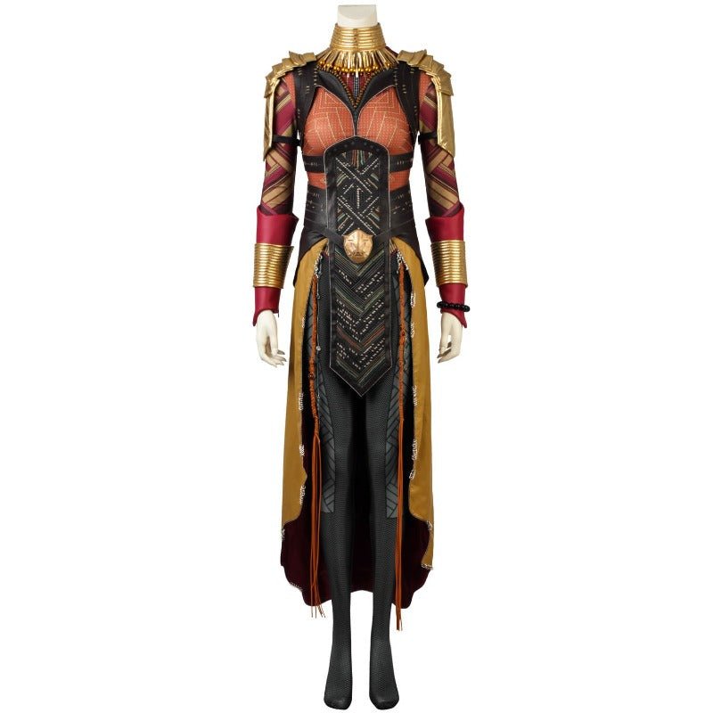 Traje de Cosplay de Okoye para Mujer - Disfraz de Halloween Wakanda Para Siempre - Fantasia Cosera