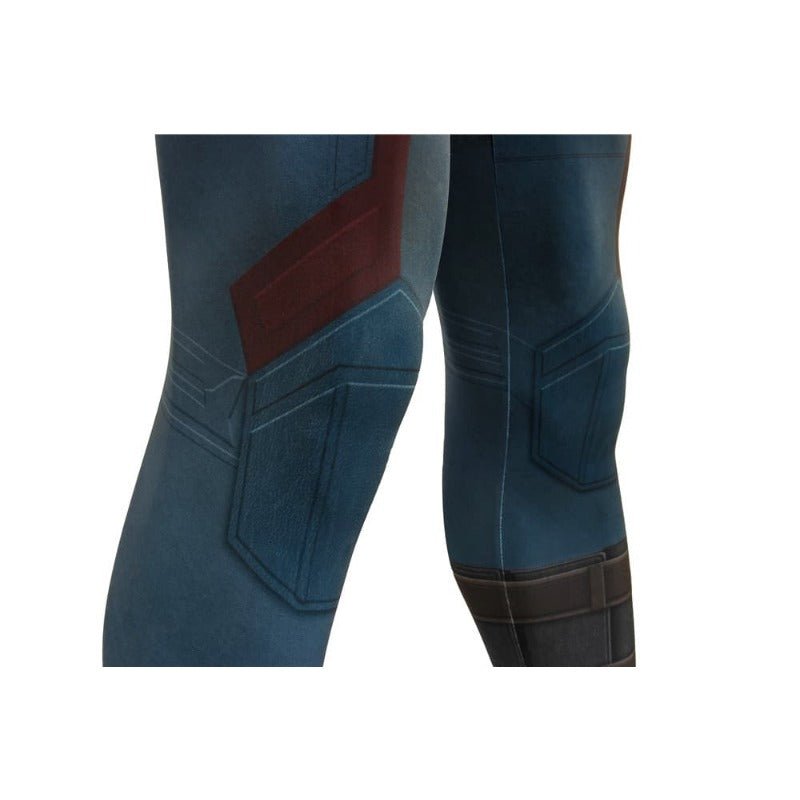 Traje de Cosplay de Capitán América de Avengers Infinity War para Adultos - Fantasia Cosera