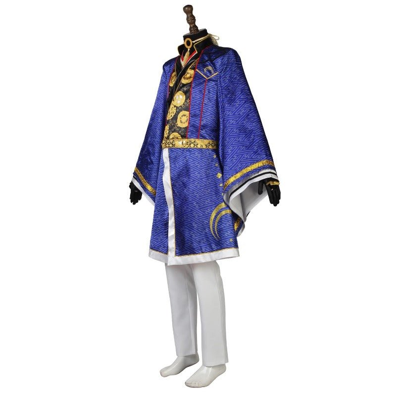 Traje de Cosplay de Anime: Outfit de Mikazuki Munechika de Touken Ranbu Musical 