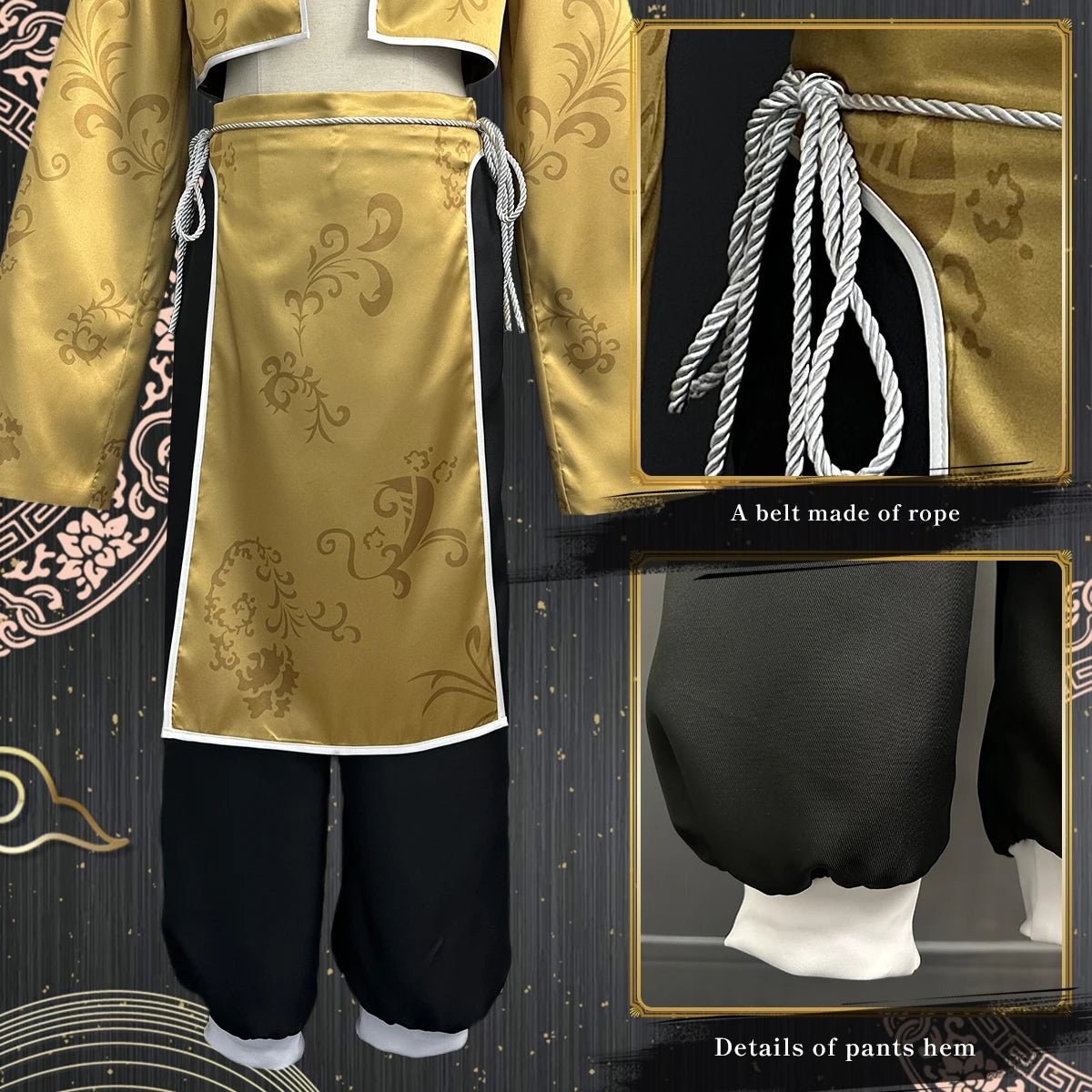 Traje de Cosplay de Bachira de Blue Lock Anime Estilo Kung Fu Tang Suit con Peluca de Fibras Sintéticas Ajustable - Fantasia Cosera