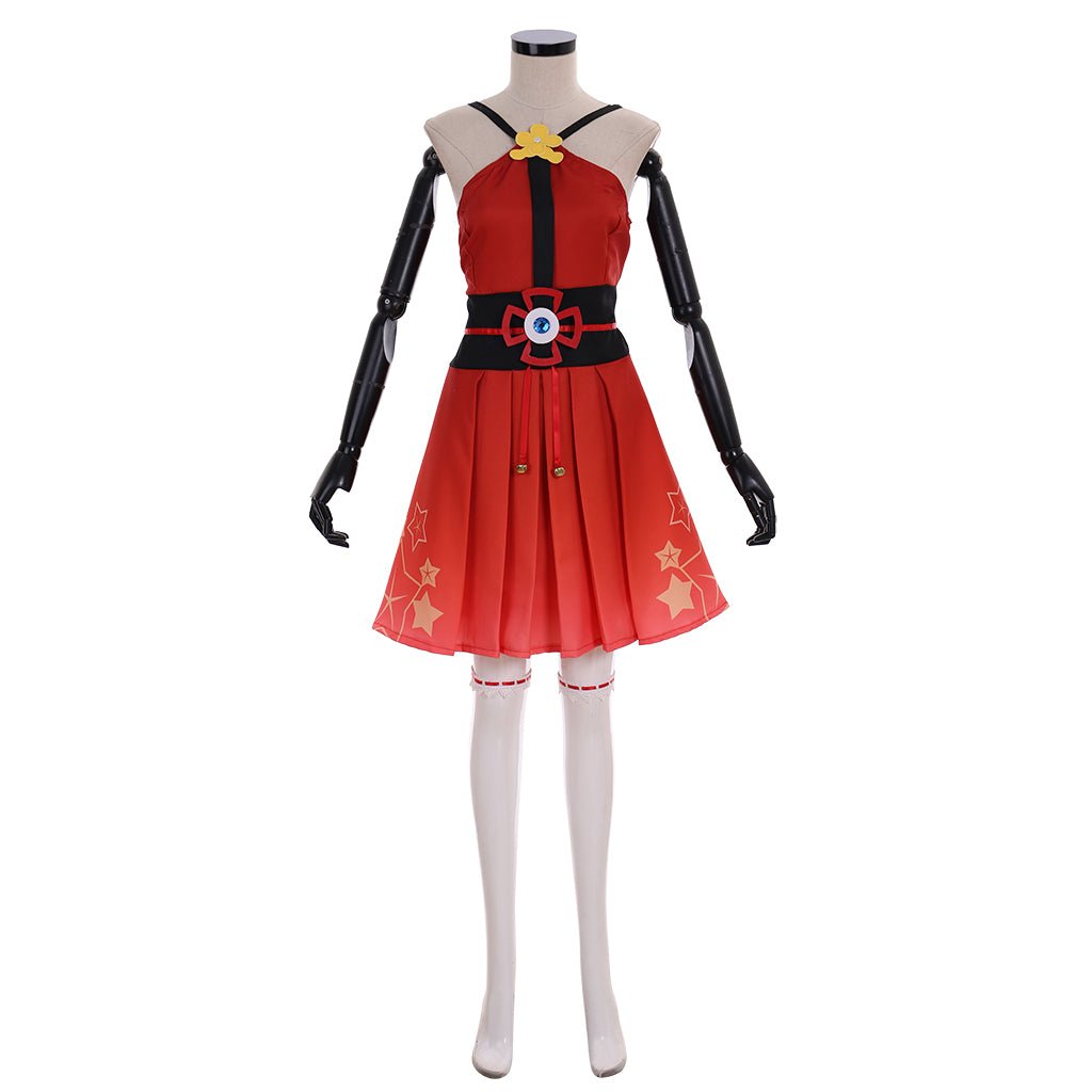 Traje de Cosplay de Blanc de Hyperdimension Neptunia | Abrigo Vestido para Mujeres y Niñas - Fantasia Cosera