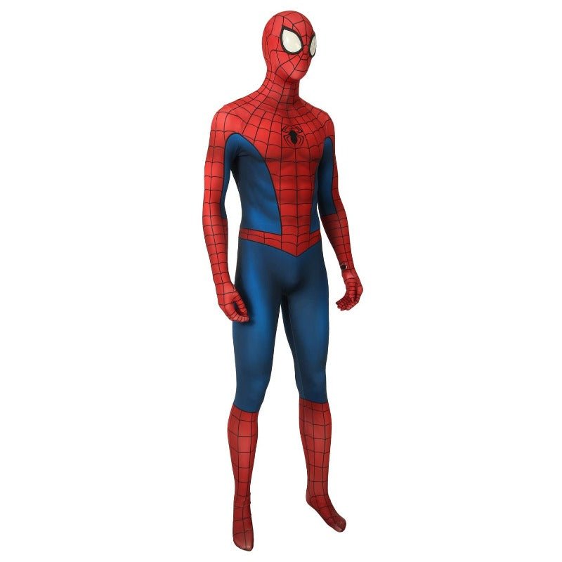 Traje Zentai 3D de Spider-Man - Disfraz de Cosplay Genial de PS4 para Halloween - Fantasia Cosera