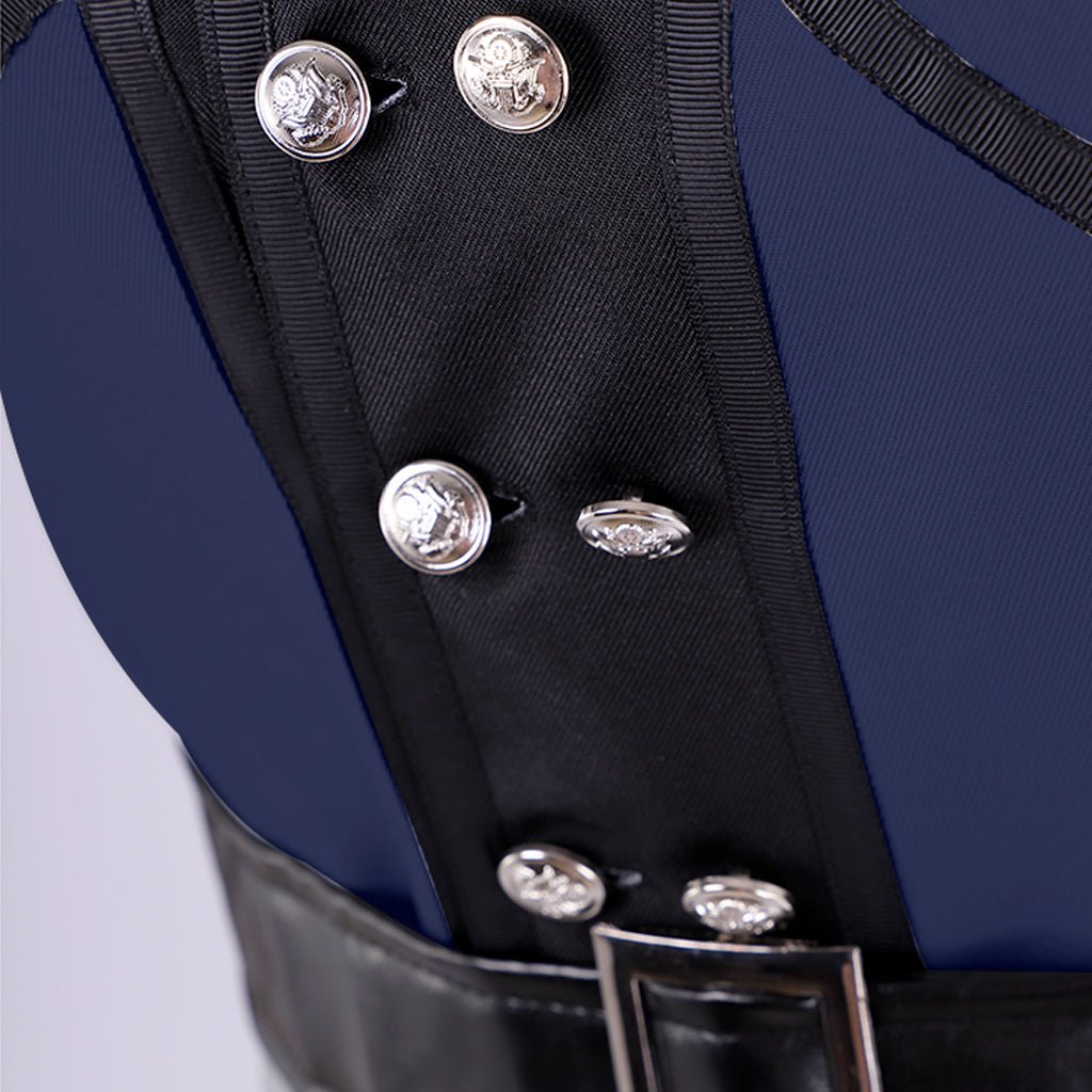 Traje de Cosplay de Lann de Final Fantasy - Conjunto Completo Chaqueta, Pantalón, Cinturón | Outfit FF - Fantasia Cosera