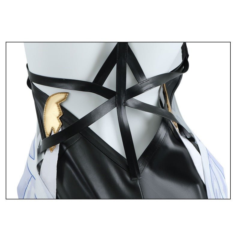 Traje de Cosplay de Skirk de Genshin Impact – Outfit del Maestro de Tartaglia para Mujeres - Fantasia Cosera
