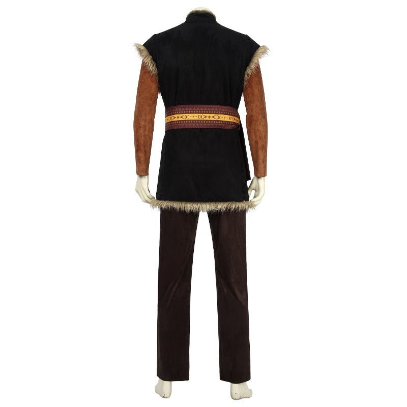 Disfraz de Kristoff de Frozen 2 para Hombres - Traje Completo de Cosplay con Accesorios para Halloween - Fantasia Cosera