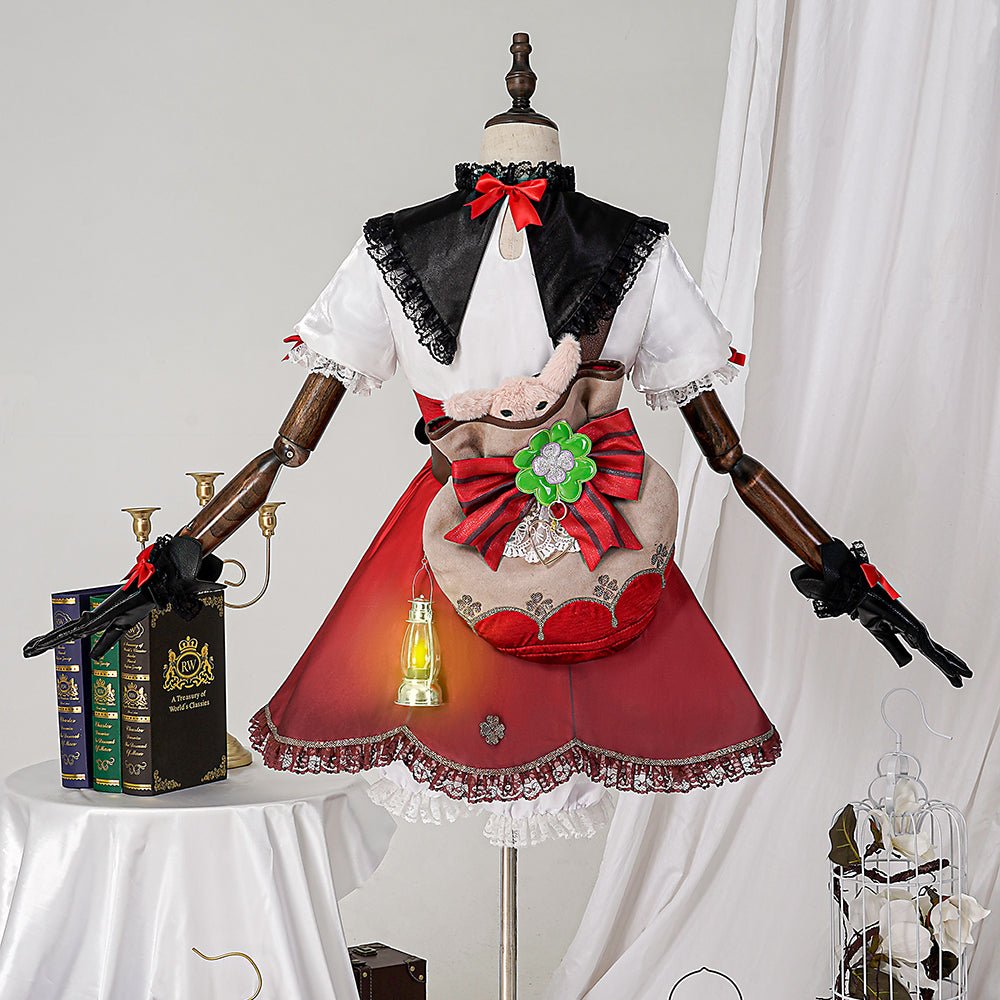 Traje de Cosplay de Klee de Genshin Impact para Mujeres - Fantasia Cosera