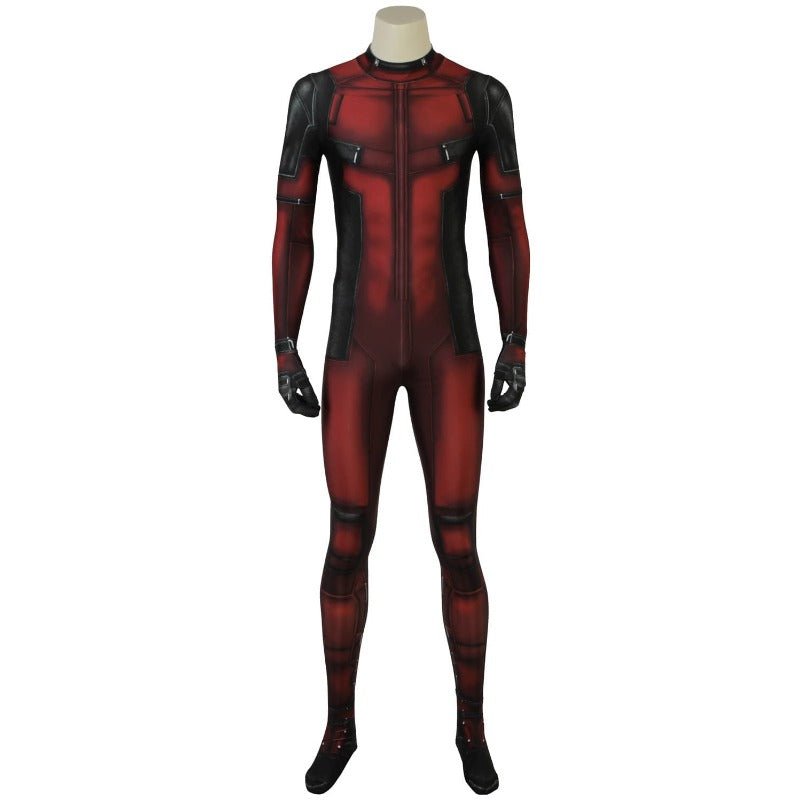 Traje de Cosplay Daredevil Deadpool Matt Murdock 3D Spandex Disfraz de Halloween - Fantasia Cosera