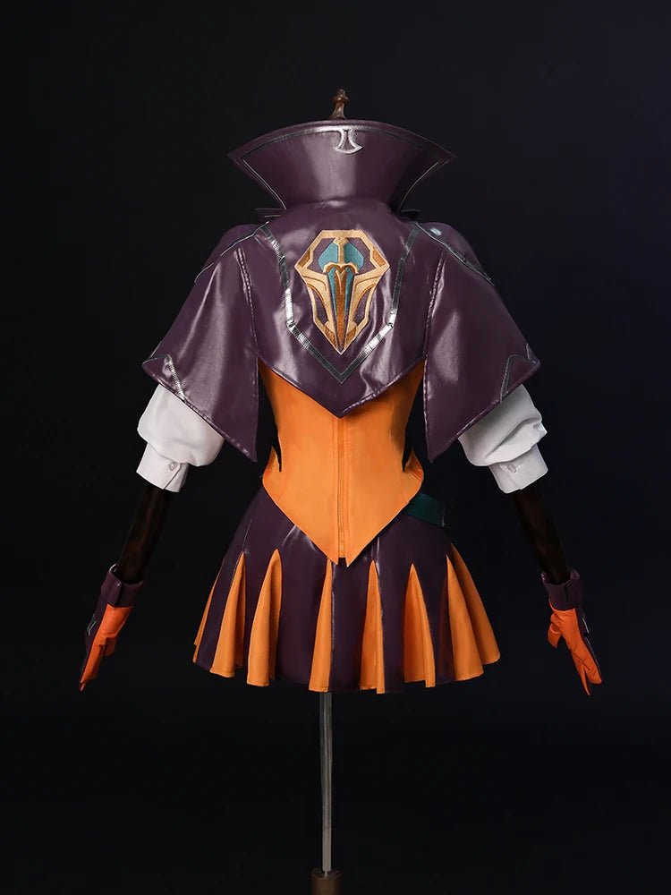 Traje de Cosplay de Lux de Battle Academia de LOL - Uniforme Escolar de Lux para Halloween - Fantasia Cosera