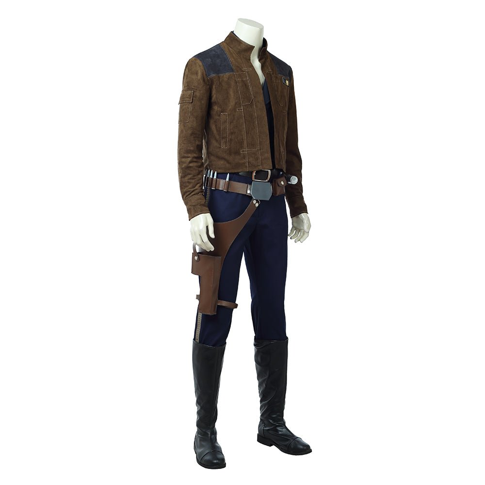 Traje de Cosplay de Han Solo de Star Wars - Réplica de Película de Alta Calidad - Fantasia Cosera