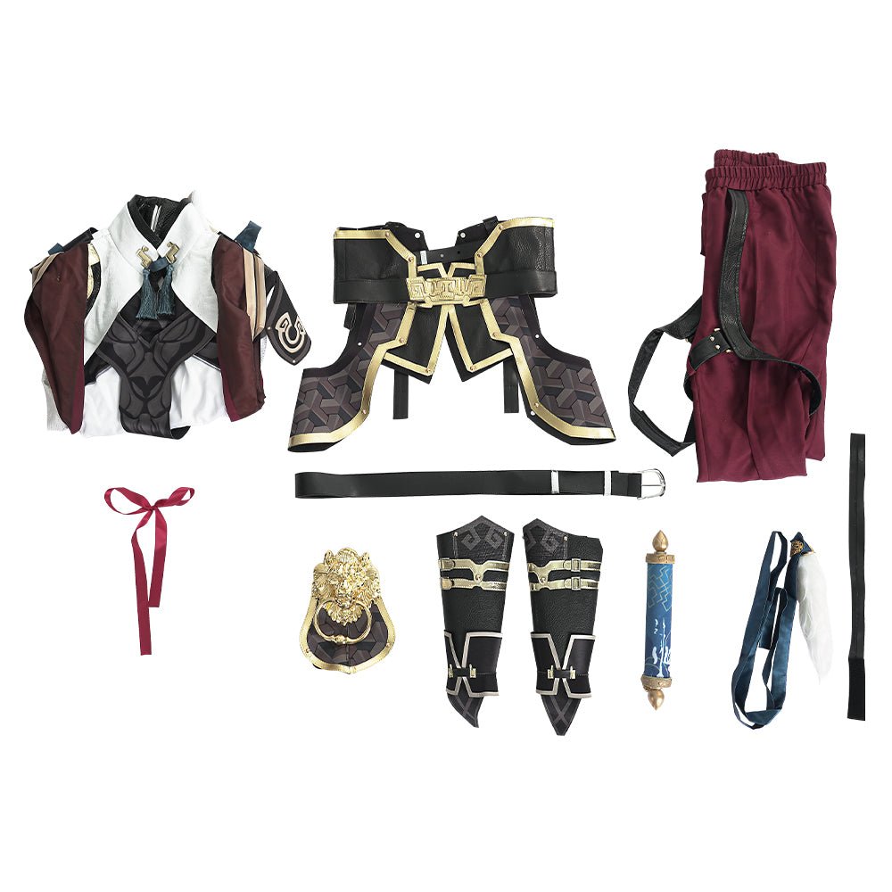 Traje de Cosplay de Jing Yuan de Honkai: Star Rail - Outfit Premium de Anime - Fantasia Cosera